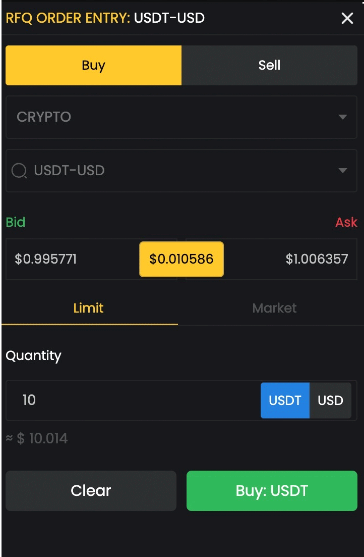instiX RFQ